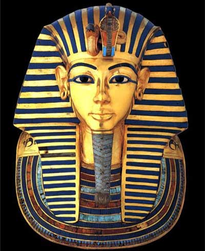 King Tut's iconic mask that you will see on this Egypt Tour